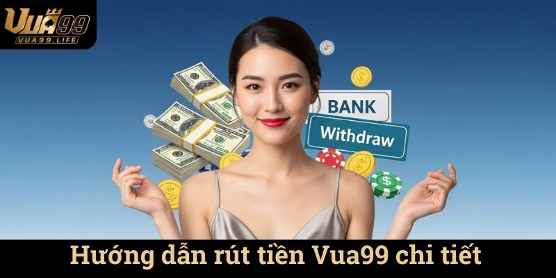 Hướng dẫn rút tiền Vua99 - Tất tần tật thông tin bạn cần biết trước khi thực hiện giao dịch 1 Hướng dẫn rút tiền Vua99 chi tiết