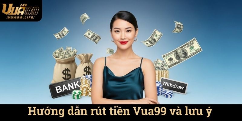 Hướng dẫn rút tiền Vua99 - Tất tần tật thông tin bạn cần biết trước khi thực hiện giao dịch 3 Hướng dẫn rút tiền Vua99 và lưu ý