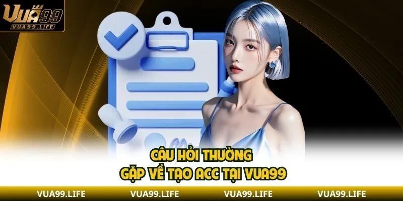 Tổng Hợp Câu Hỏi Thường Gặp Xoay Quanh Nhà Cái VUA99 2 Câu hỏi thường gặp về tạo acc tại VUA99